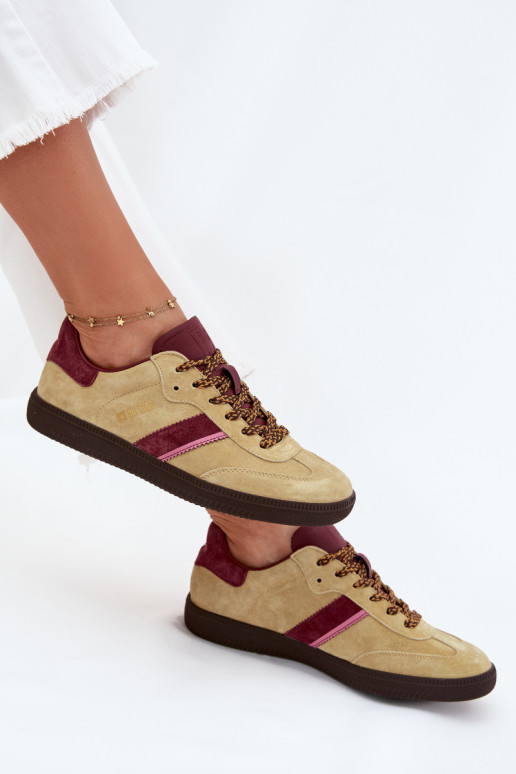 en daim Faible Chaussures modèle baskets Féminin Big Star SS274680 HI-POLY SYSTEM Calcaire en daim Faible Chaussures modèle baskets Féminin Big Star SS274680 HI-POLY SYSTEM Calcaire