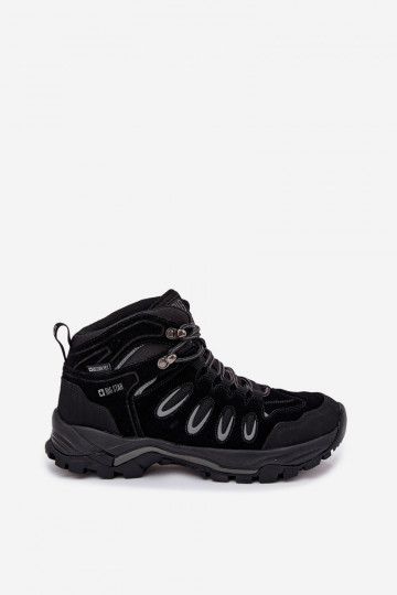Bottes de randonnée en cuir pour hommes Big Star OO17433 HI-POLY SYSTEM noires 2