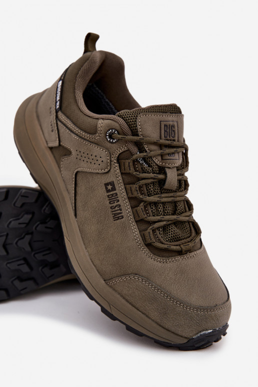 baskets randonnée Mâle Big Star OO174367 HI-POLY SYSTEM couleur kaki baskets randonnée Mâle Big Star OO174367 HI-POLY SYSTEM couleur kaki