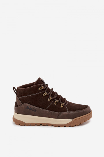 Bottes de randonnée en daim pour hommes Big Star SS174263 marron 2