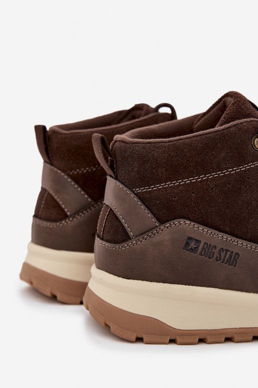 en daim bottes de randonnée Mâle Big Star SS174263 marron en daim bottes de randonnée Mâle Big Star SS174263 marron