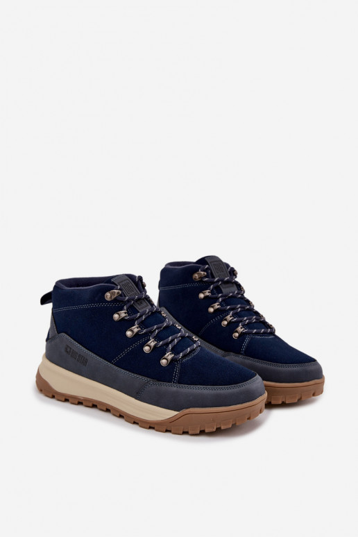 en daim bottes de randonnée Mâle Big Star SS174264 bleu foncé en daim bottes de randonnée Mâle Big Star SS174264 bleu foncé