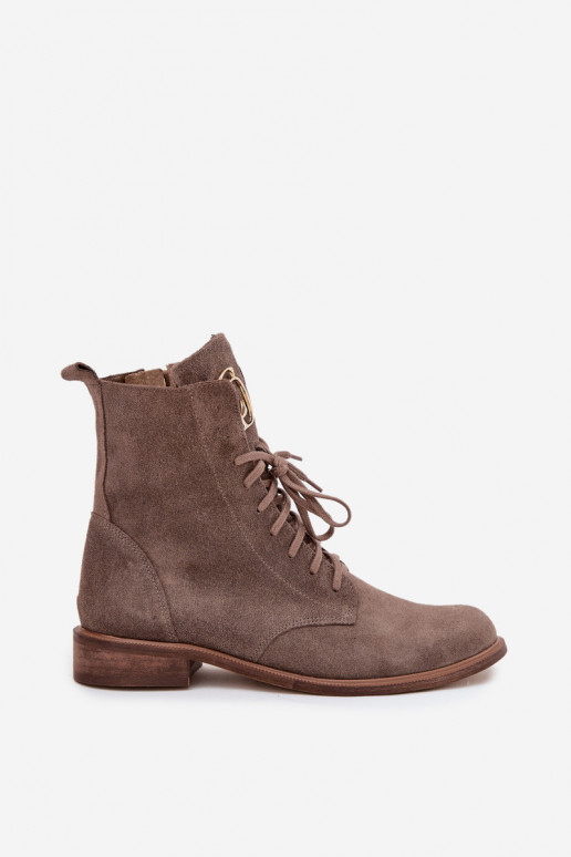 Zazoo 2955 Chaussures en daim bottes d équitation hautes Ze couleur doréem Detalem Activé Języku beige Zazoo 2955 Chaussures en daim bottes d équitation hautes Ze couleur doréem Detalem Activé Języku beige