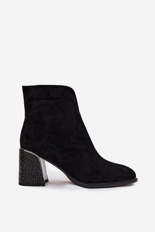 en daim Bottes pour femmes avec une empreinte réchauffer Vinceza 66801 couleur noire en daim Bottes pour femmes avec une empreinte réchauffer Vinceza 66801 couleur noire