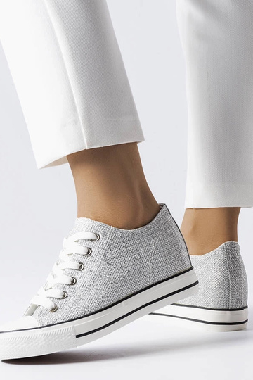 Baskets argentées... 2