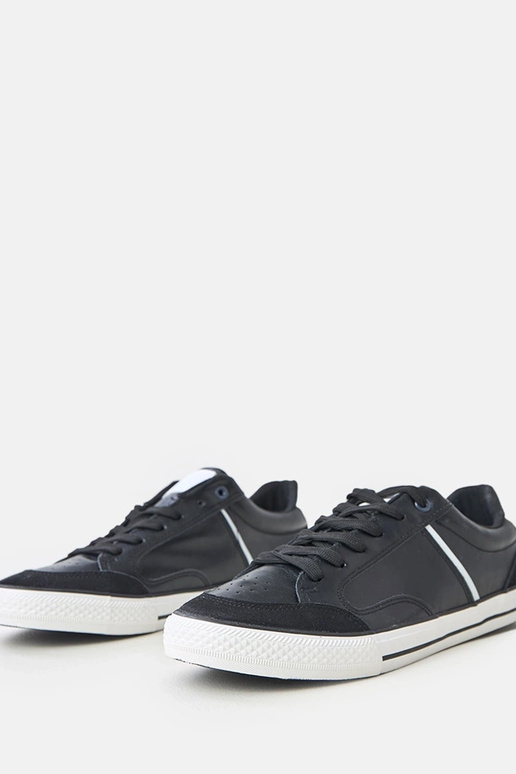 Baskets noires pour hommes avec...