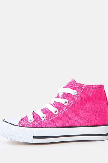 Baskets montantes roses pour enfants Tandy
