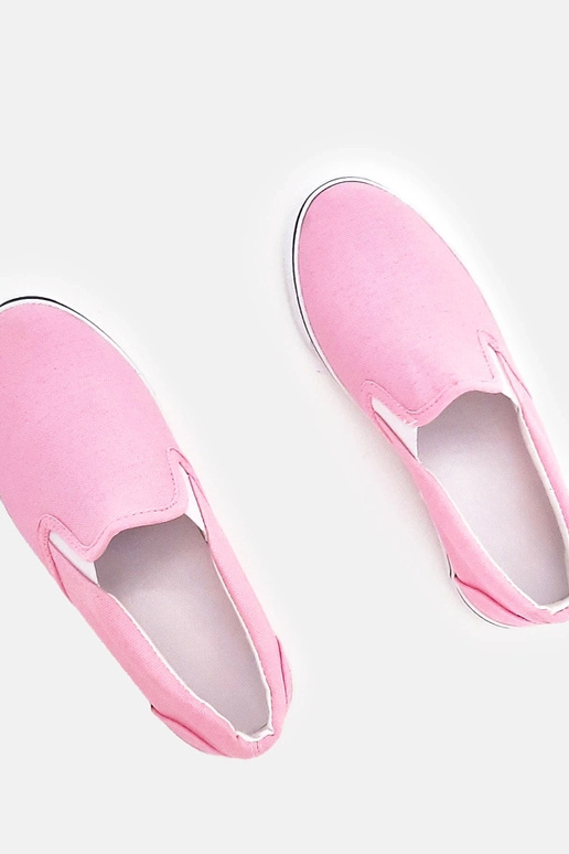 Baskets slip-on roses pour enfants...