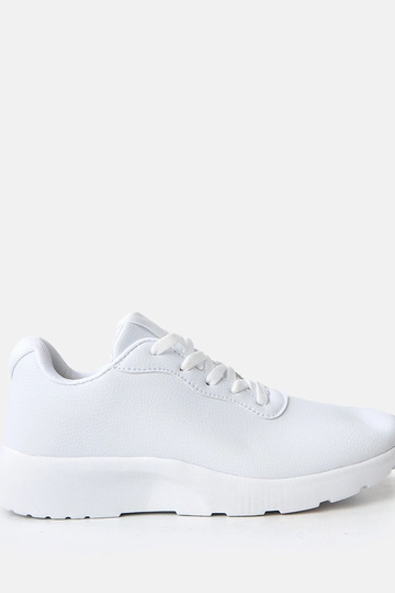 Baskets montantes pour hommes blanches Christien