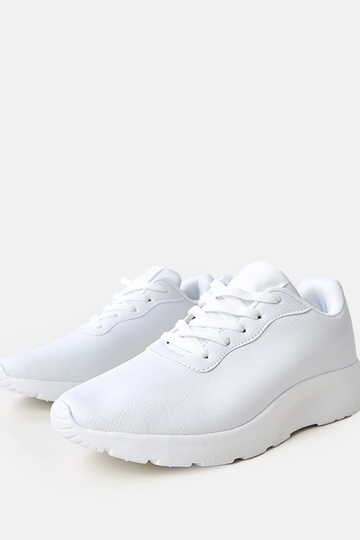 Baskets montantes pour hommes blanches Christien 2