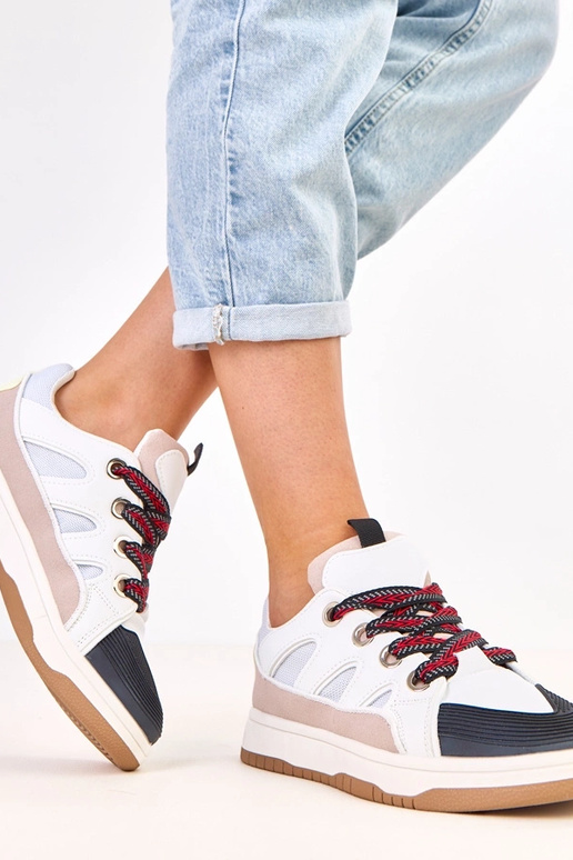 Baskets noires avec lacets épais Neolis