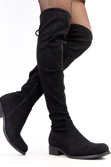 Bottes longues noires à... 2