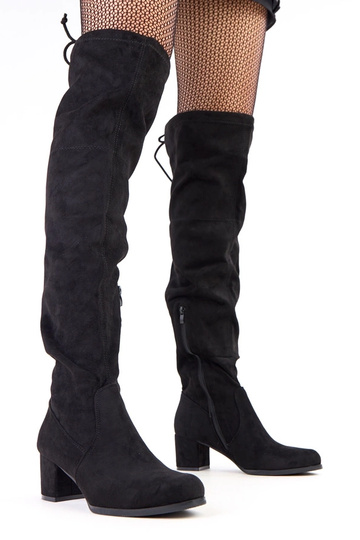 Bottines noires en simili... 2