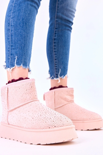 Bottes de neige roses avec... 2