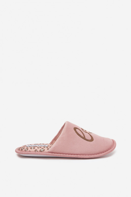 Chaussons Féminin LOVE Vinceza 19960 couleur rose