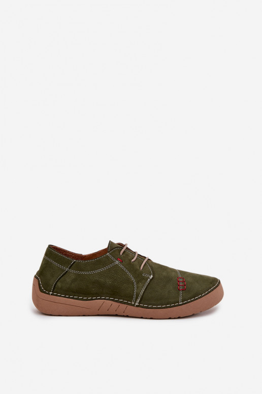 Peau chaussures FémininPrzeszyciami Artiker 57C2112 couleur verte