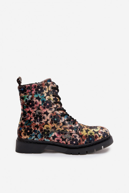 Bottes pour femmes réchauffer avec des fleurs Artiker 57C1050 Couleurs différentes