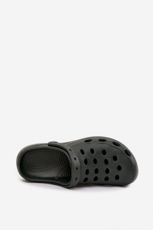 Tongs homme pour le jardin et la piscine, vertes