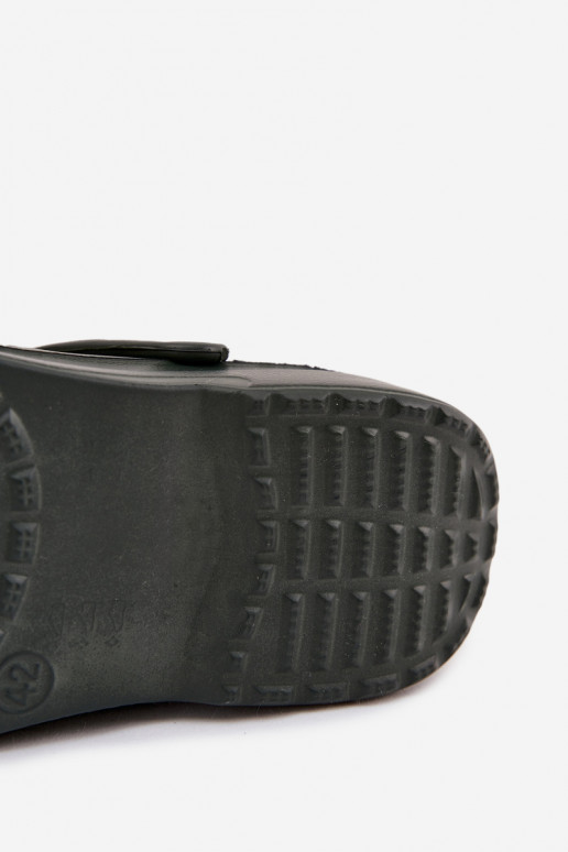 Tongs homme pour le jardin et la piscine, vertes