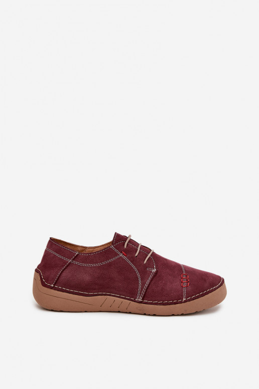 Peau chaussures FémininPrzeszyciami Artiker 57C2111 Bourgogne