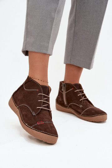 Peau chaussures FémininPrzeszyciami Au Château Artiker 57C2117 marron 2