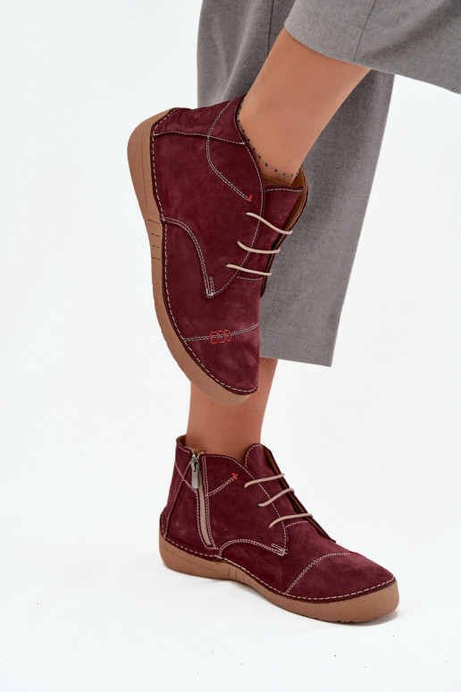 Peau chaussures FémininPrzeszyciami Au Château Artiker 57C2116 Bourgogne