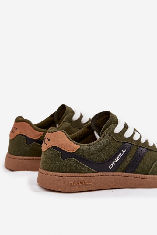 Chaussures modèle baskets Mâle O`NEILL BAYVILLE MEN LODANS 90253041 couleur kaki