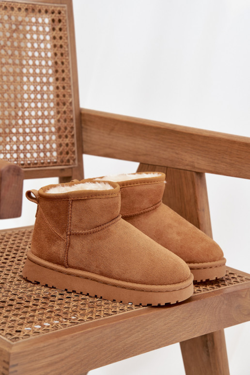 Bottes de neige Puéril Jeunesse réchauffer avec de la fourrure à l intérieur marron Mireya Bottes de neige Puéril Jeunesse réchauffer avec de la fourrure à l intérieur marron Mireya