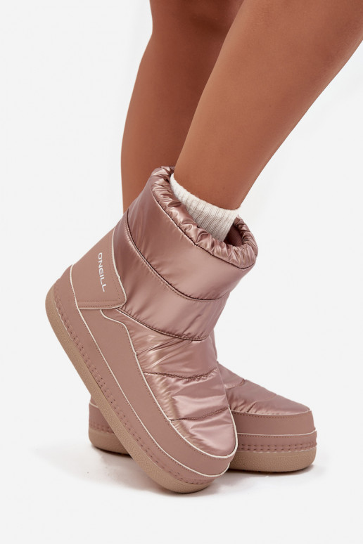 Bottes de neige Féminin O'NEILL LISA CHELSEA DANSOMEN MID 90253013.78E couleur rose