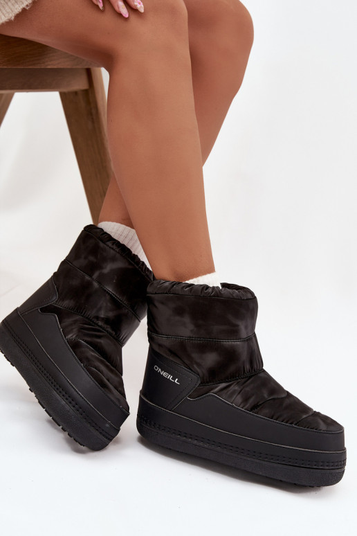 Bottes de neige Féminin O'NEILL LISA CHELSEA DANSOMEN MID 90253013.11A couleur noire