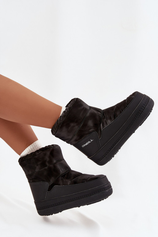 Bottes de neige Féminin O'NEILL LISA CHELSEA DANSOMEN MID 90253013.11A couleur noire