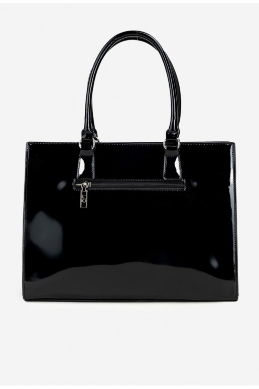 avec effet vernis Ordinateur de pocheTłoczonym Un exemple NOBO BAG6150-M20 noir