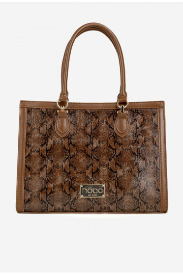Ordinateur de poche Motif animalier NOBO BAG6150-M17 Brun