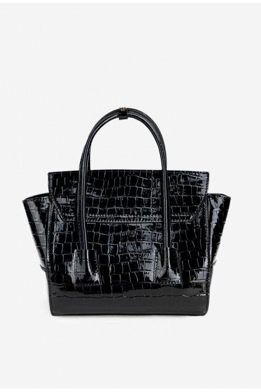 Un petit sac à main TroncTłoczonym Un exemple NOBO BAG5800-M20 noir