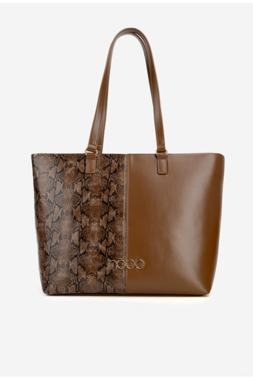 Ordinateur de poche Acheteurka Motif animalier NOBO BAG5740-M17 Brun