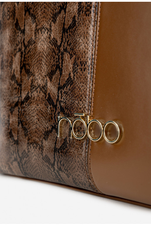 Ordinateur de poche Acheteurka Motif animalier NOBO BAG5740-M17 Brun