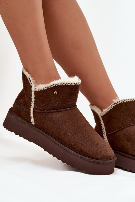 Bottes de neige Féminin avec une plateforme DANSrangler 20253093.IKU CzekoladoÀe