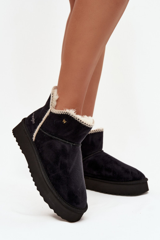 Bottes de neige Féminin avec une plateforme DANSrangler 20253093.25Y couleur noire