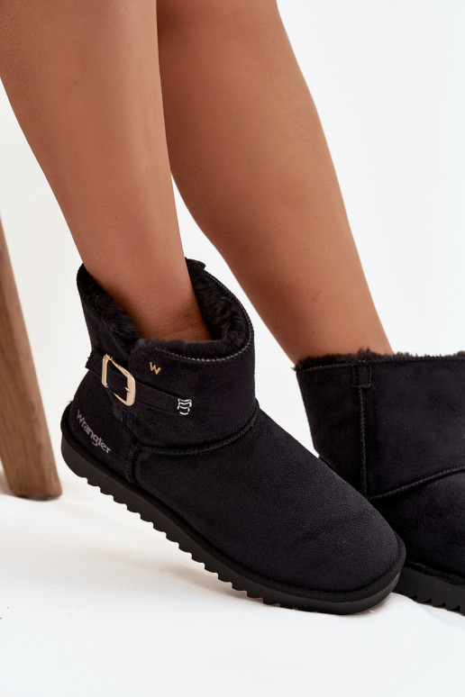 Bottes de neige Féminin avec boucles DANSrangler 20253091.25Y couleur noire