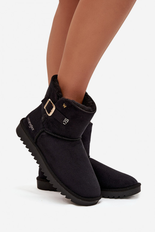 Bottes de neige Féminin avec boucles DANSrangler 20253091.25Y couleur noire