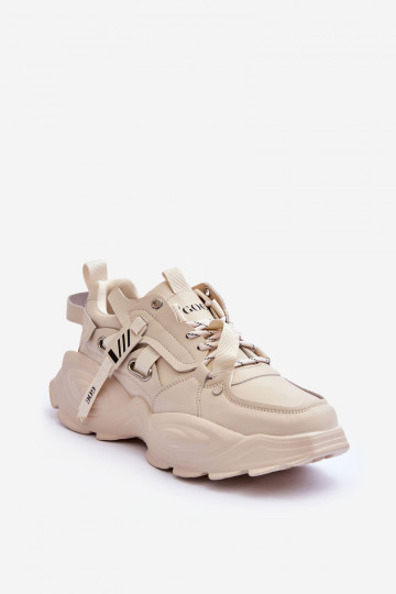baskets Chaussures modèle baskets GOE MM2N4015 beige