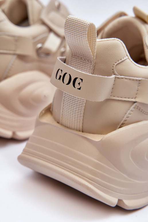 baskets Chaussures modèle baskets GOE MM2N4015 beige