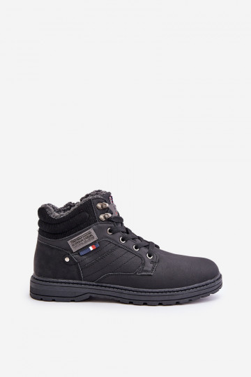 réchauffer chaussures Mâle McBraun couleur noire 2