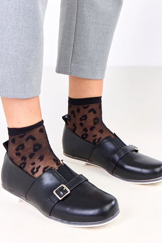 Bottines noires pour femmes avec...