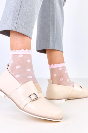 Bottines beiges pour femmes...