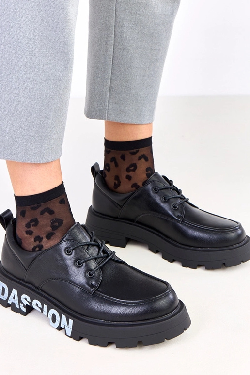 Bottines noires pour femmes avec...