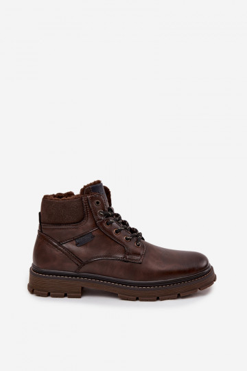 chaussures Mâle réchauffer DANSrangler 20253034.IKU marron foncé 2