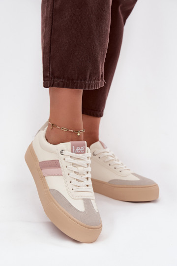 Chaussures modèle baskets Féminin LEE AILANI DANSOMEN LODANS 50253004.02A Zgaszona Biel 2