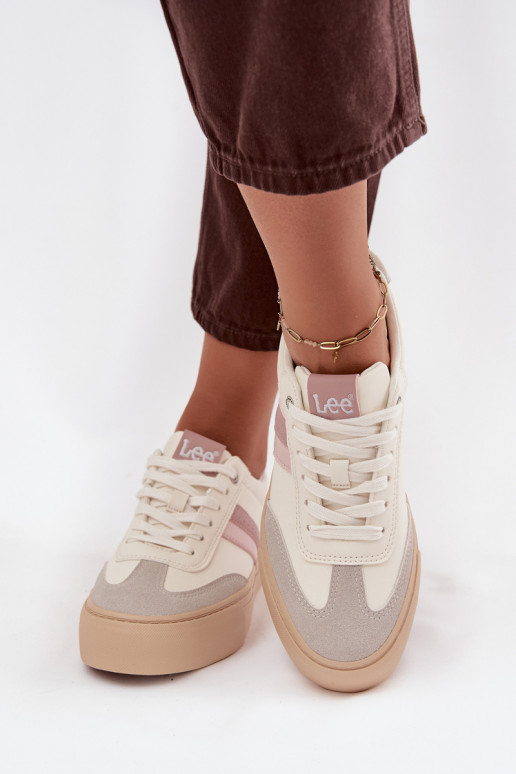 Chaussures modèle baskets Féminin LEE AILANI DANSOMEN LODANS 50253004.02A Zgaszona Biel Chaussures modèle baskets Féminin LEE AILANI DANSOMEN LODANS 50253004.02A Zgaszona Biel