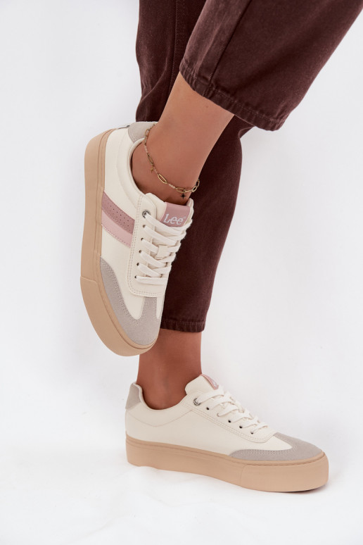 Chaussures modèle baskets Féminin LEE AILANI DANSOMEN LODANS 50253004.02A Zgaszona Biel Chaussures modèle baskets Féminin LEE AILANI DANSOMEN LODANS 50253004.02A Zgaszona Biel